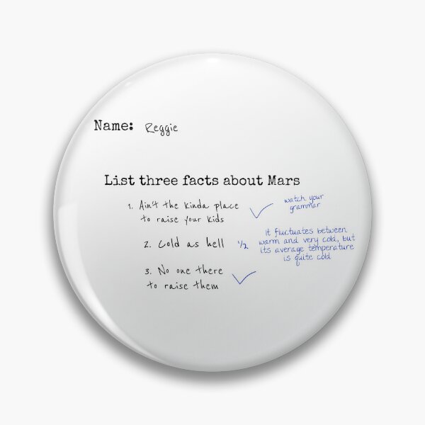 Item preview, Mars Quiz designed and sold by scratchedhand.