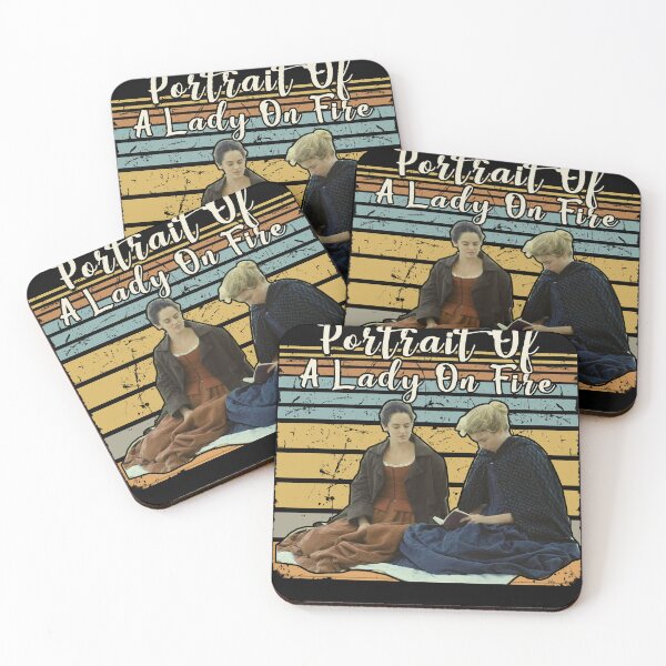 Item preview, Retrato de una dama en llamas Vintage designed and sold by Leoneljun.