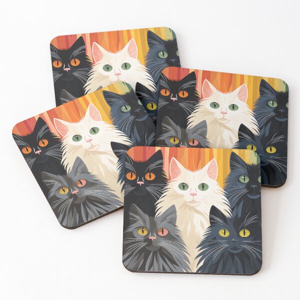 Item preview, Quintet of Whiskers designed and sold by EnchantArtCo.