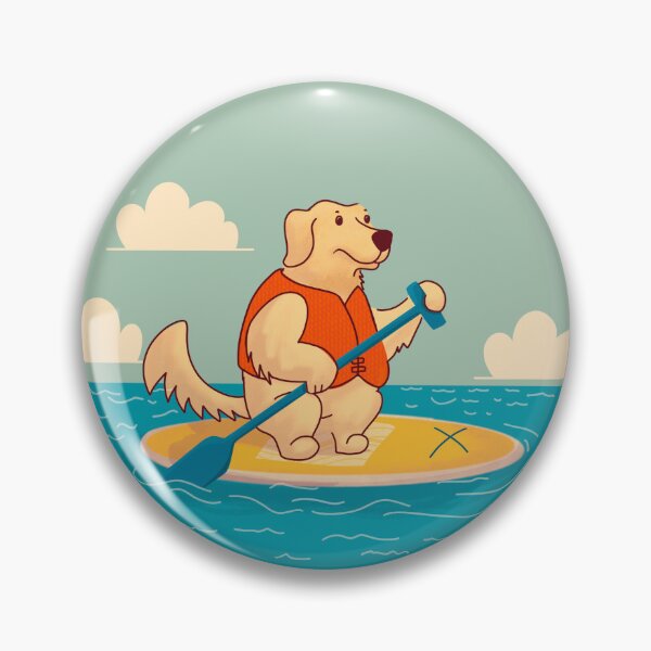 Item preview, SUP Stand Up Paddle board Dog designed and sold by SusanaDesigns.