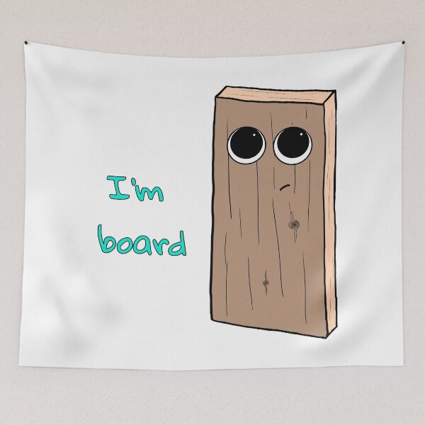 Aperçu de l'œuvre Bored Board créée et vendue par UnderbiteShop.