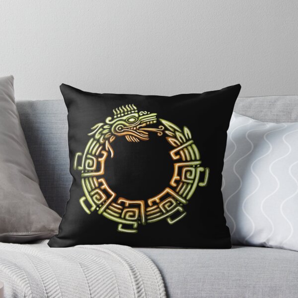 Item preview, Aztec ouroboros snake designed and sold by La Loca.