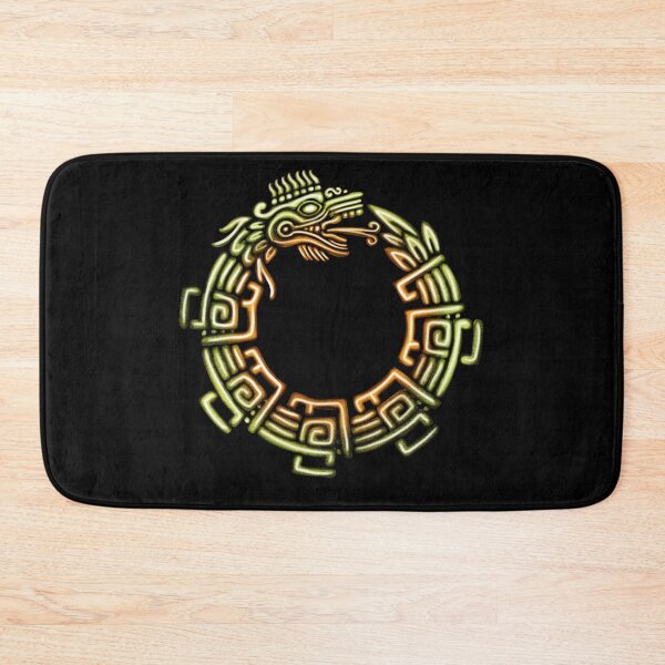 Item preview, Aztec ouroboros snake designed and sold by La Loca.