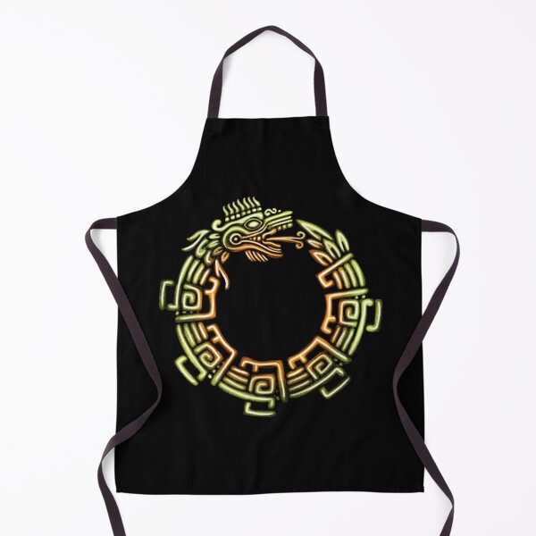 Item preview, Aztec ouroboros snake designed and sold by La Loca.