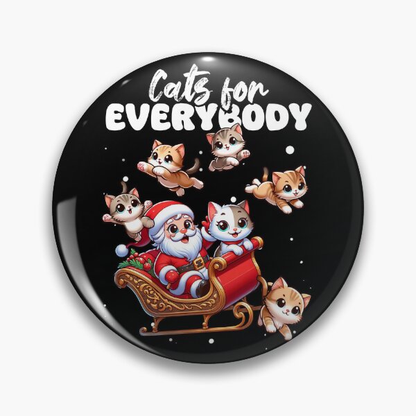 Item preview, Cats For Everybody Funny Not Ugly Cute Christmas Sweatshirt designed and sold by 4TeeToo.