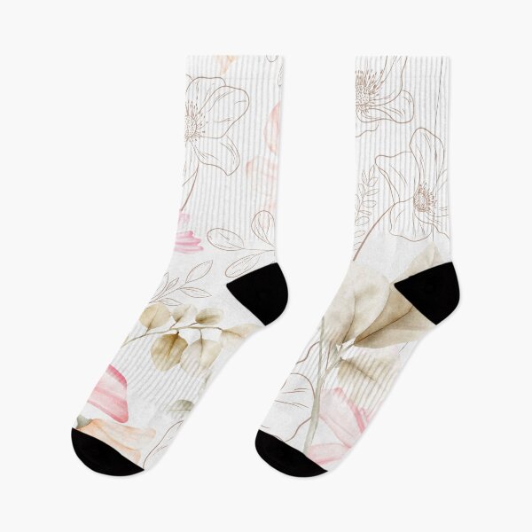 Item preview, Elegant flower watercolour designed and sold by VIBEARTZDESIGN.