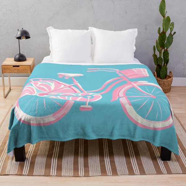 Item preview, Preppy Pink Beach Cruiser Bicycle designed and sold by BrightTide.
