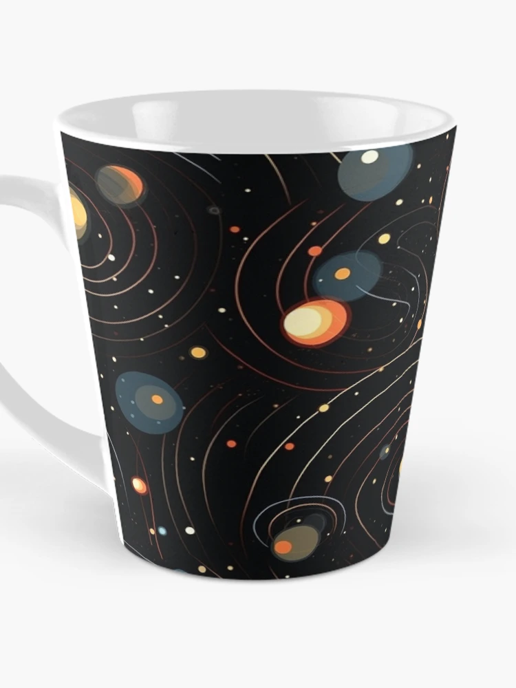 Thumbnail 3 of 4, Coffee Mug, Interstellar Pattern designed and sold by SideSignal.