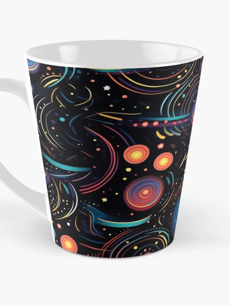 Thumbnail 3 of 4, Coffee Mug, Interstellar Pattern designed and sold by SideSignal.