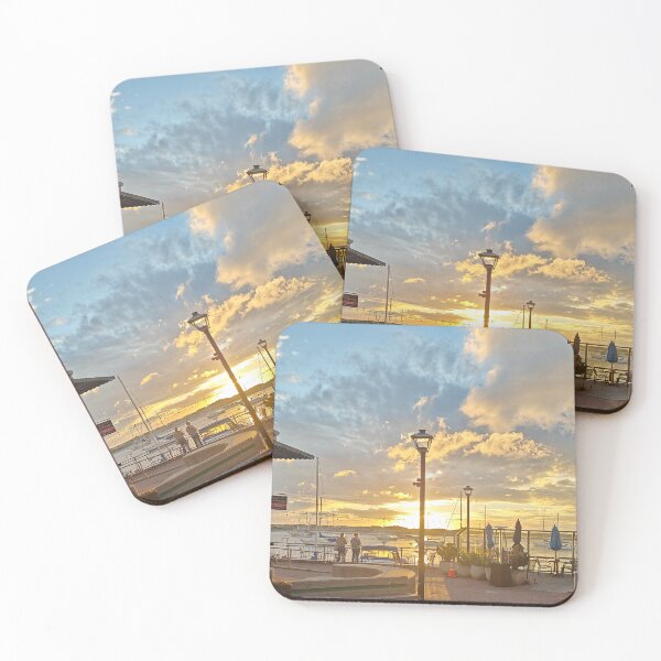 Item preview, GOLDEN SUNSET AT MORRO BAY designed and sold by Michael Rock Art.