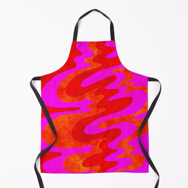 Item preview, Painted Waves of Red, Pink and Orange designed and sold by SoshanaC.