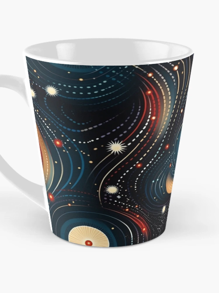 Thumbnail 3 of 4, Coffee Mug, Interstellar Pattern designed and sold by SideSignal.