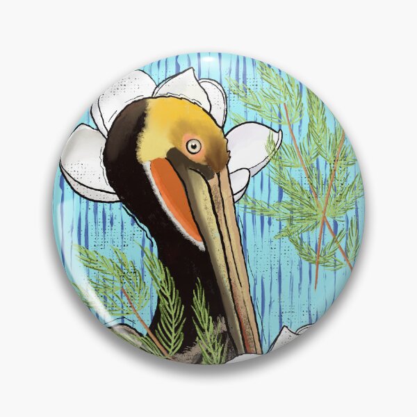 Item preview, Louisiana Brown Pelican designed and sold by Kim Rausch.