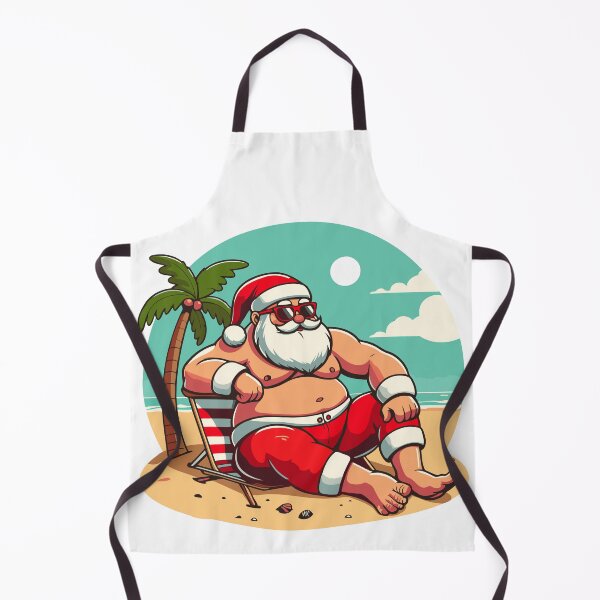 Item preview, Santa on Vacation designed and sold by LaughCrypt.