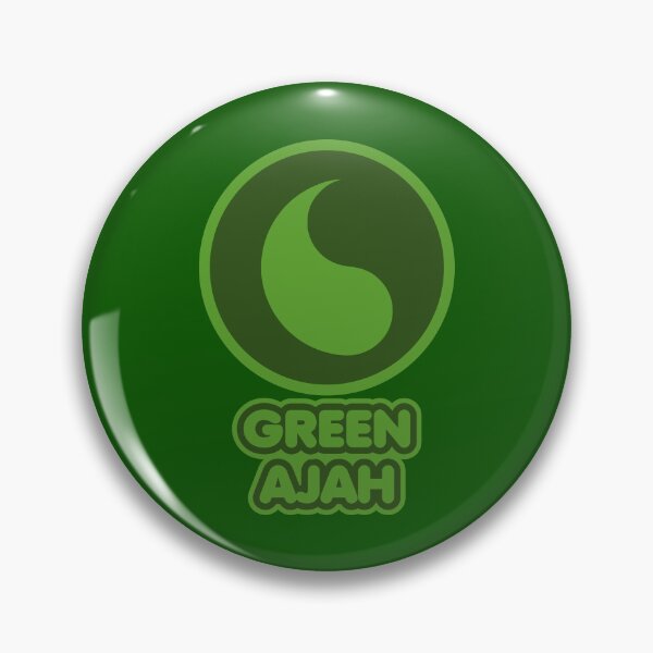 Item preview, Green Ajah (Big Circle) designed and sold by ARedRandBoy01.