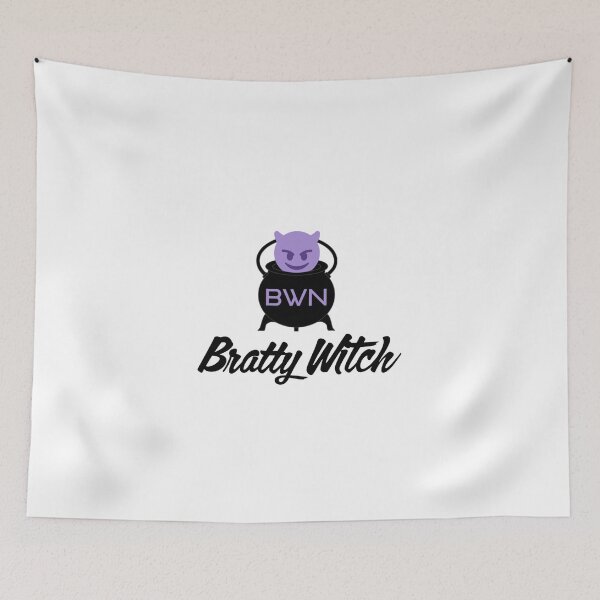 Item preview, Bratty logo designed and sold by Bratty-Witch.