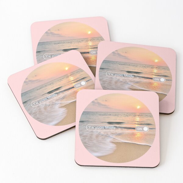 Item preview, Vacation Mode ON - Travel Pastel Beach Toggle  designed and sold by RoseGenuine.