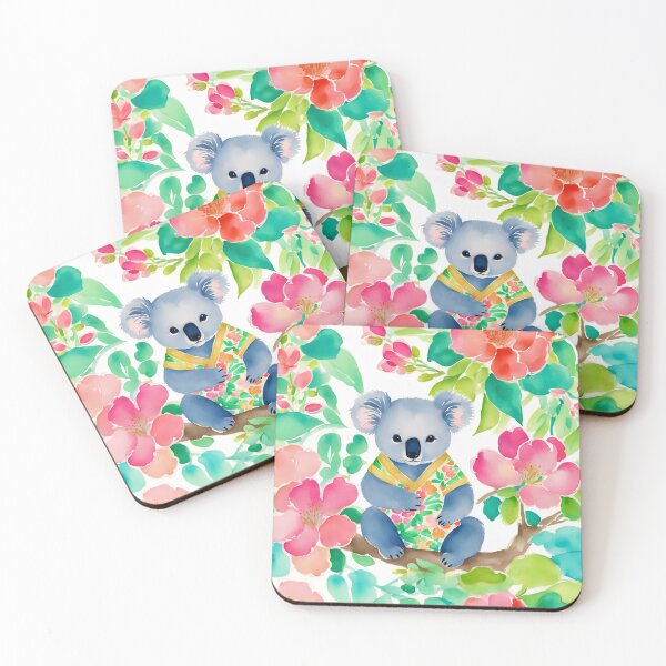 Item preview, Cute chinoiserie Koala bear designed and sold by SophieClimaArt.