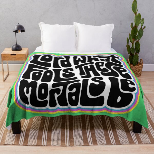 Item preview, Lord What Fools These Mortals Be Word Art designed and sold by Unhinged Heather.
