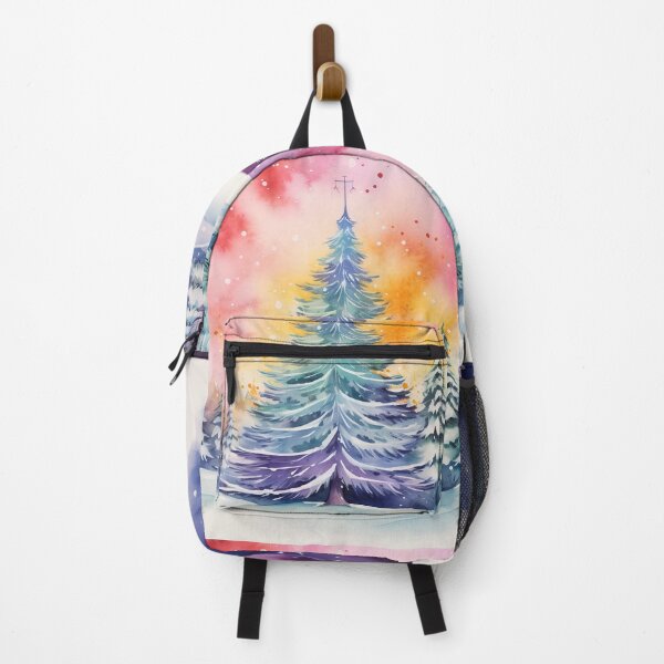 Item preview, Aurora borealis light landscape designed and sold by Red Witch Art.