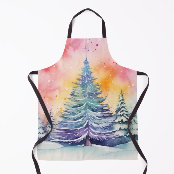 Item preview, Aurora borealis light landscape designed and sold by Red Witch Art.