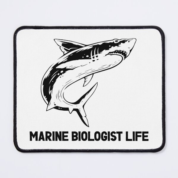 Item preview, Marine Biologist Life - Shark and Marine Biology Lover (Black Design) designed and sold by Spiprinto.