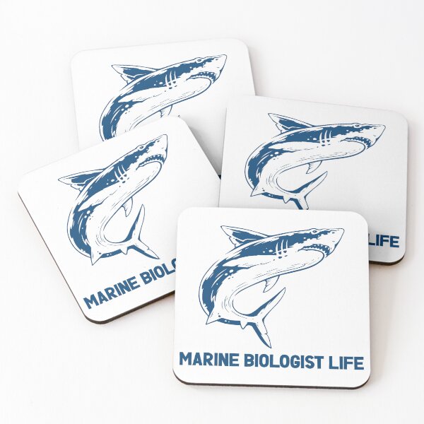 Item preview, Marine Biologist Life - Shark and Marine Biology Lover (Blue Design) designed and sold by Spiprinto.