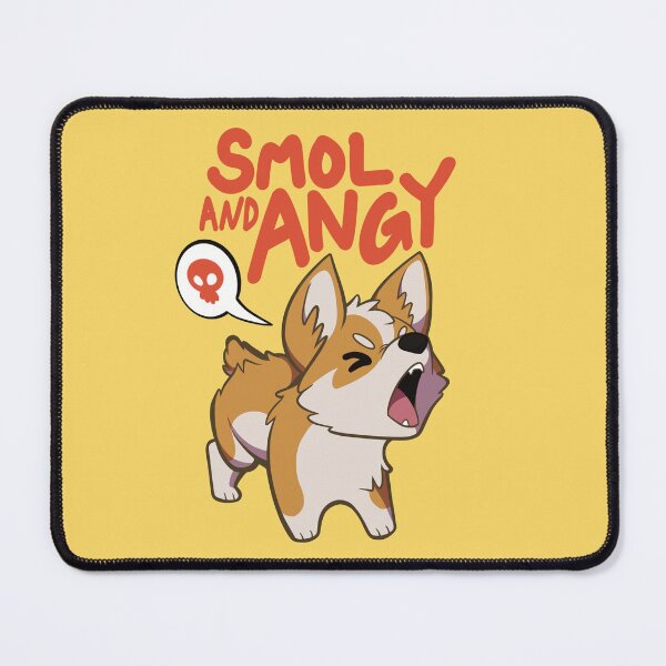 Item preview, SMOL and ANGY designed and sold by Lizardbeth Art.