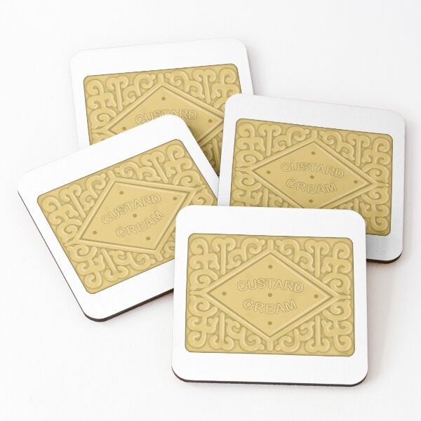 Item preview, Custard Cream Biscuit designed and sold by MadeByGeeClowes.