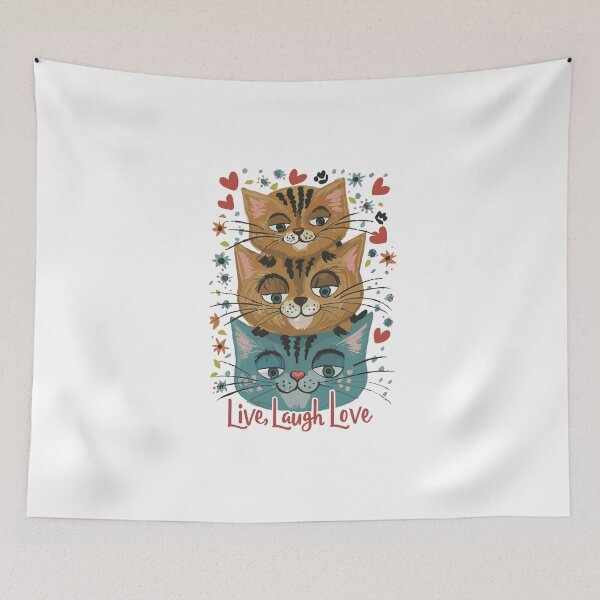 Item preview, LIVE, LAUGH, LOVE ! designed and sold by NebulaWhimsy.