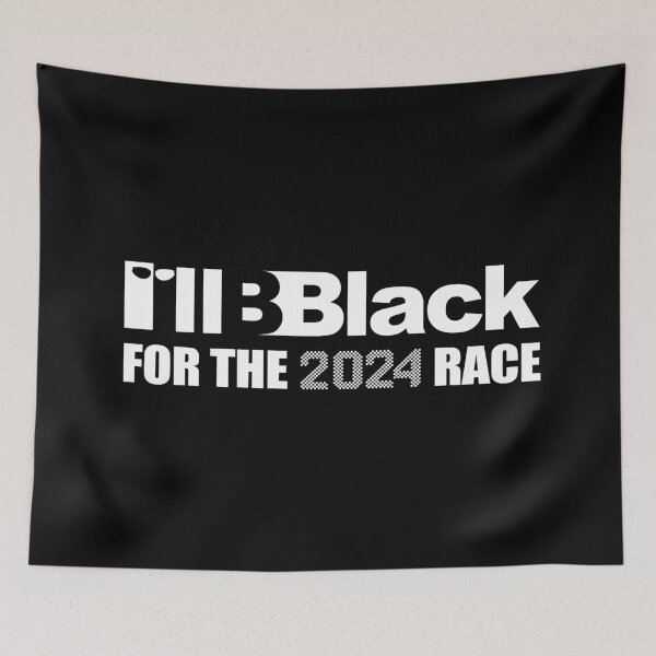 Item preview, illBBlackForThe2024RACE designed and sold by ozzyme.