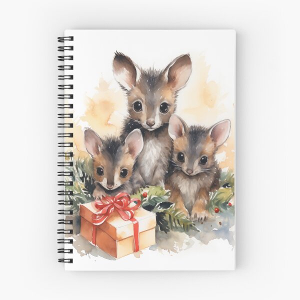 Item preview, Wallaby Christmas (watercolor design 1) designed and sold by Samuelsboro.