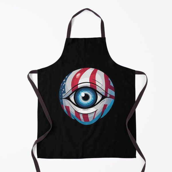 Item preview, Patriotic Gaze: American Flag Eyes Design designed and sold by styleonestaa.