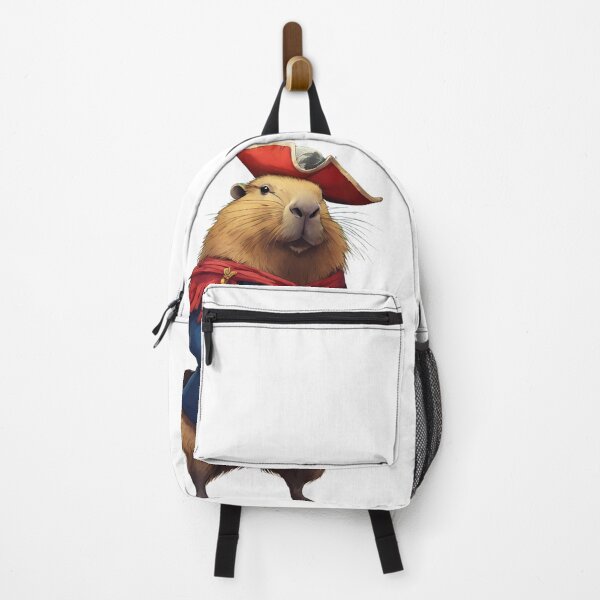 Item preview, Cute Capybara Pirate with Parrot Artwork designed and sold by BrodatyDesign.