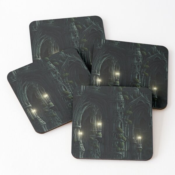 Item preview, Gothic Horror Echoes: Ancient Pillars and Whispering Moss designed and sold by polonuim210.