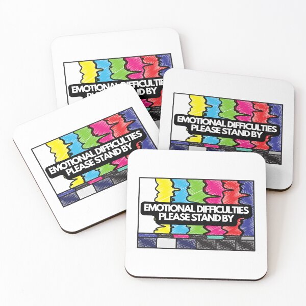 Item preview, Emotional Difficulties Please Stand By TV Static Signal designed and sold by lulifilu.