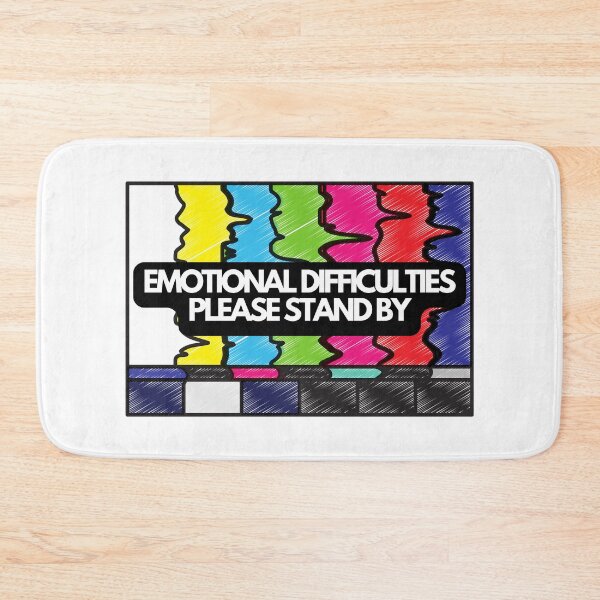Item preview, Emotional Difficulties Please Stand By TV Static Signal designed and sold by lulifilu.