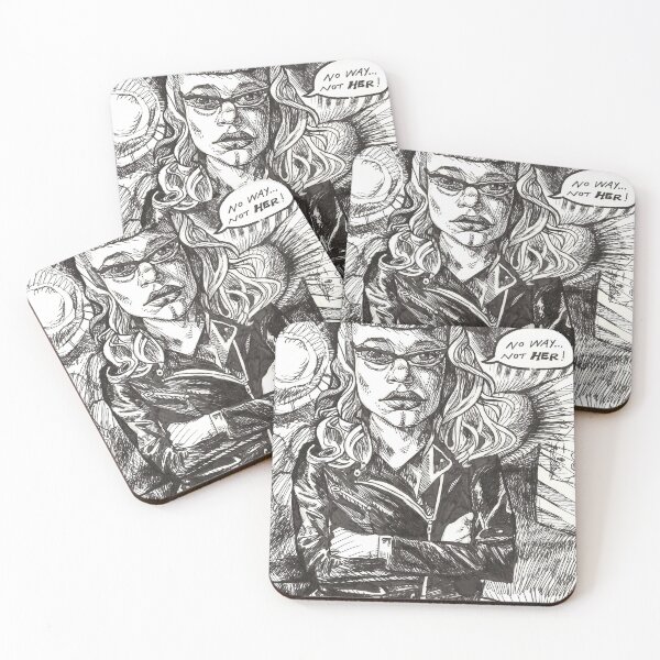 Item preview, No way, not her! designed and sold by ElspethMcArtist.