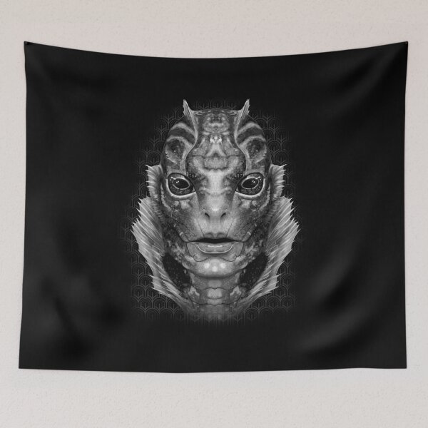 Item preview, The Shape of Water Gill Man Grey designed and sold by HexOne.