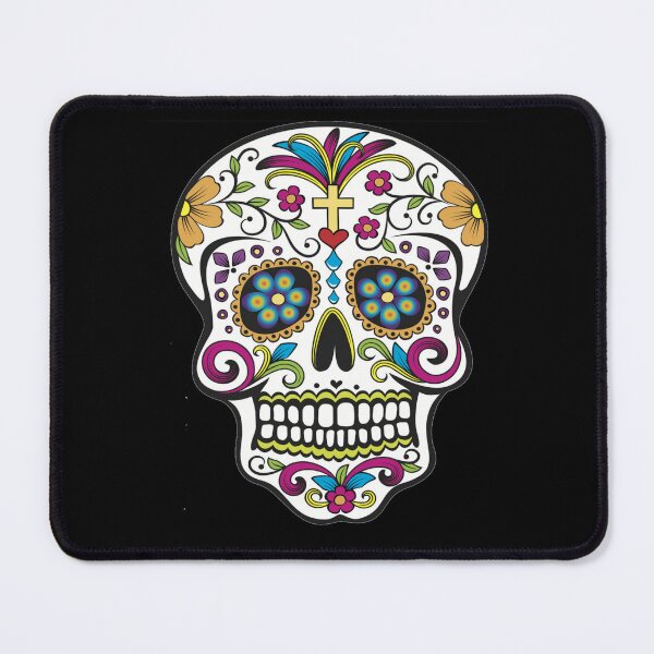 Item preview, Mexican Sugar Skull, Dia De Los Muertos designed and sold by PugD.