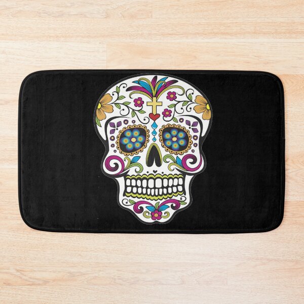 Item preview, Mexican Sugar Skull, Dia De Los Muertos designed and sold by PugD.