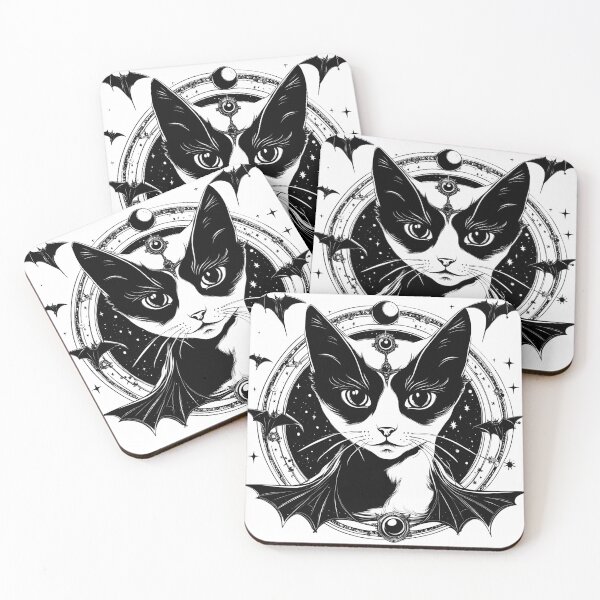 Item preview, Cat and Bats designed and sold by The Andromeda L-73.