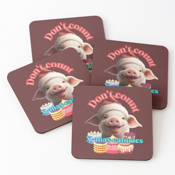 Item preview, Don't count X-mas calories funny designed and sold by beatriceJHS.
