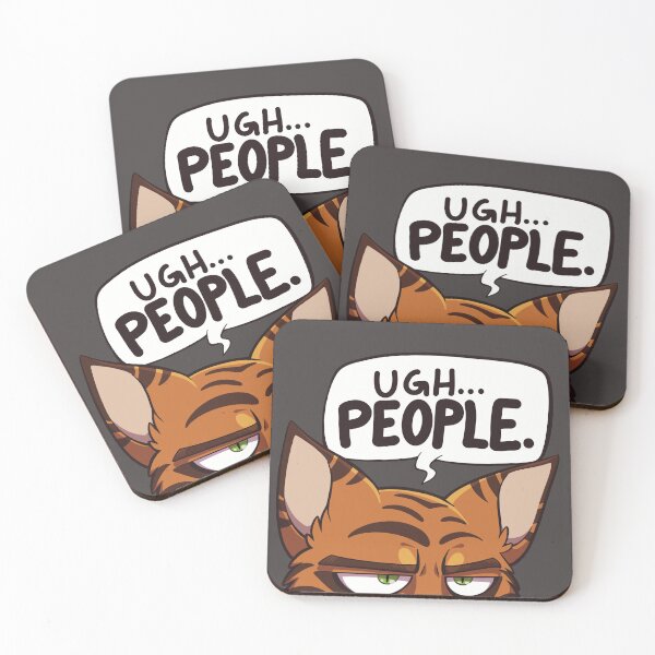 Item preview, Ugh, People... designed and sold by Lizardbeth Art.
