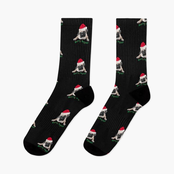 Item preview, Christmas Pug Merry Pugmas  designed and sold by PugD.