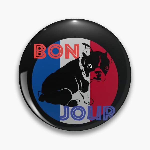 Item preview, French Bulldog bon jour designed and sold by PugD.