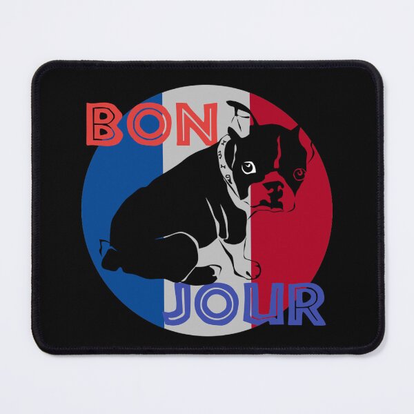 Item preview, French Bulldog bon jour designed and sold by PugD.