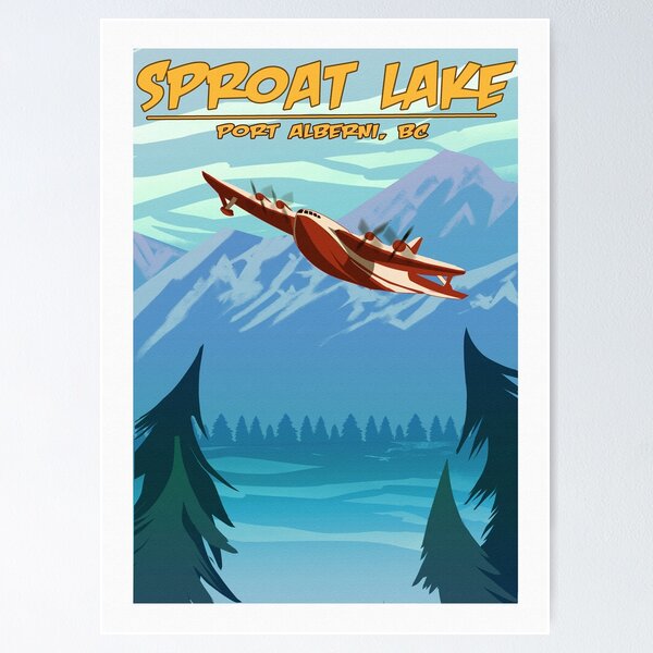 Item preview, Spoat Lake Mars Water Bomber designed and sold by CASSIDY LUZNEY.