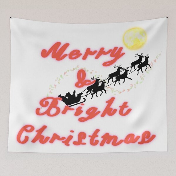 Item preview, Cozy Christmas | joyful reindeer merry and bright christmas joy cheer  | white designed and sold by DrStickerManiac.