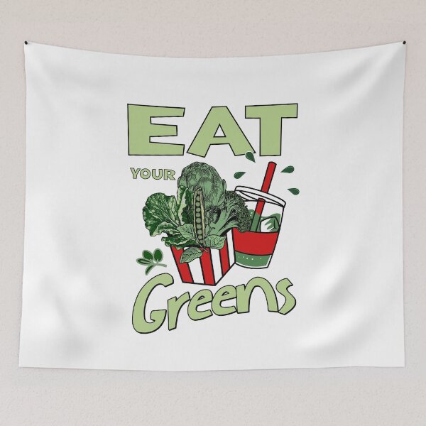 Item preview, Eat your greens designed and sold by Graffik-Peeps.